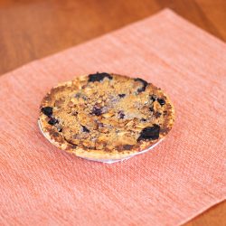 Vegan Blueberry Almond Crumb Pie 6 inch